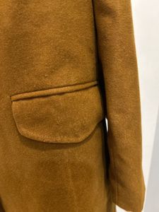 Women's Brown Long Blazer- all about you