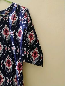 Navy Blue Kurta