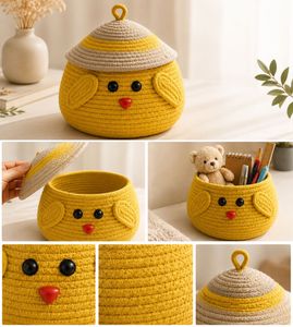 Jute Handwoven Multipurpose Large Storage Basket