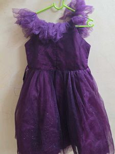 Sparkly Purple Princess Dress
