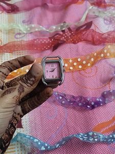Women's Watch and with colourfull belt