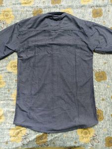 Blue Patterned Shirt