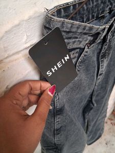 Branded Stylish Button-Detail Jeans
