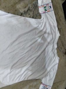 White top with Colorful Embroidery