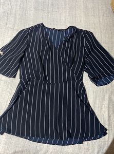 Navy blue top