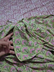 Green Floral Maxi Dress
