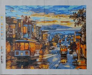 Completed Paint by numbers