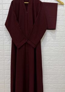 Elegant Maroon Abaya