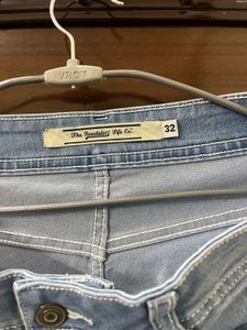 Light Wash Wide Leg Jeans