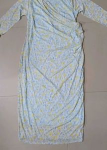 Elegant Floral Print Maxi Dress