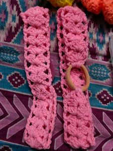 Handmade Crochet Headbands - Set of 5