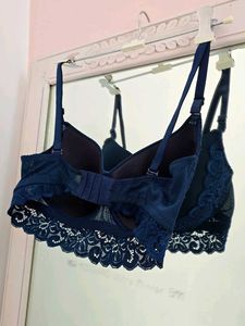 Clovia Padded Non-Wired Bralette in Dark