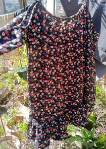 Floral Print Spaghetti Strap top