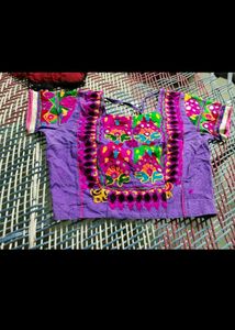 navratri hand work Embroidered Choli