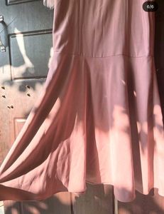 Elegant Puff Sleeve Midi Dress