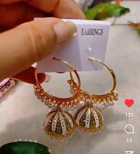Trendy Minakari Jhumka