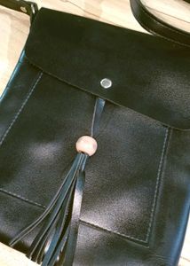 Black Leather Bag