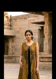 Elegant Embroidered Ethnic Gown