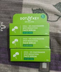 (Pack of 3) Dot & Key Cica + 10% Niacinamide Face