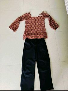 Short Kurti + 2 Plazo Combo ✨
