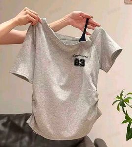 off shoulder grey savana top