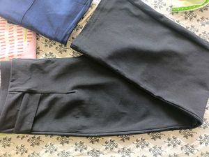 black bootcut pant