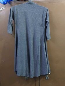 Grey Long Cardigan/Tunic