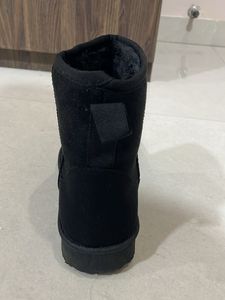 Truffle Collection Mid-Calf Length Fur Boots