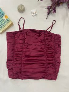 Chic Ruched corset Top