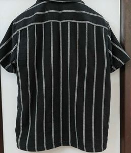 Men's Striped Short Sleeve Shirt