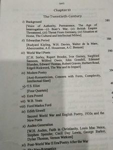 A History of English Literature