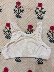 Jockey White Sports Bra