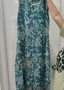 Life Print Dress with belt