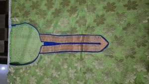 Green Suit with Blue Border Bottom