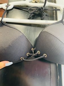 black sexy bralette