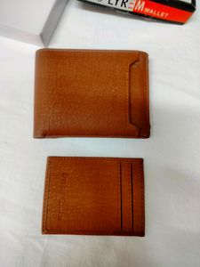 Leather Brown Men Wallet Purse