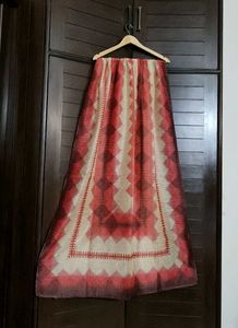 Unique Geometric Print Chanderi Cotton Dupatta