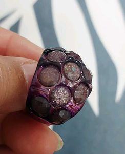 Unique Beaded Statement Ring