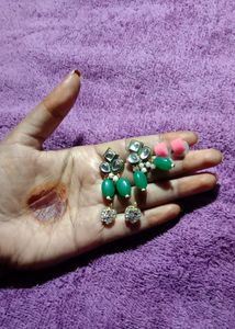 3 Combo  Earrings Set