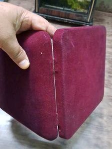 Vintage Velvet Jewelry Box