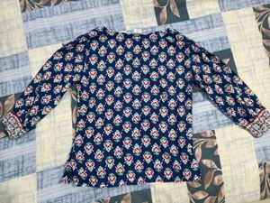 Beautiful Blue Printed Kurta