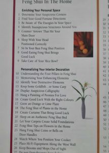 LILLIAN TOO's Feng Shui book