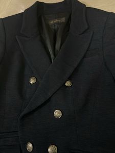 Navy Double Breasted Blazer