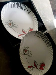 Elegant Floral Dinner Plate 2