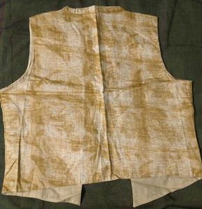 Boho Textured Sleeveless Vest