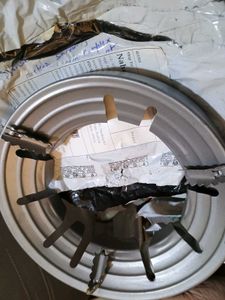 Unused Gas Stove With Wind Deflector New