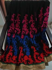 Stylish Black &amp; Pink Soch Anarkali