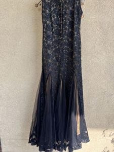 Black Net Gown
