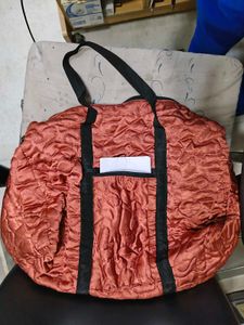 Quilted Embroidered Hobo Bag
