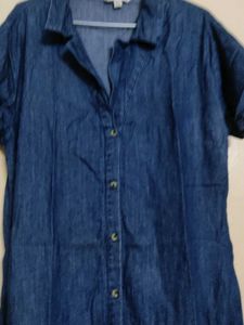 Denim Maxi Dress